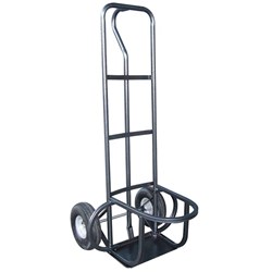 Function Chair Trolley Steel Frame Tubeless Tyres Black